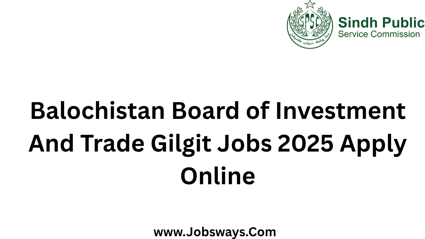 Sindh Public Service Commission Hyderabad Jobs 2025